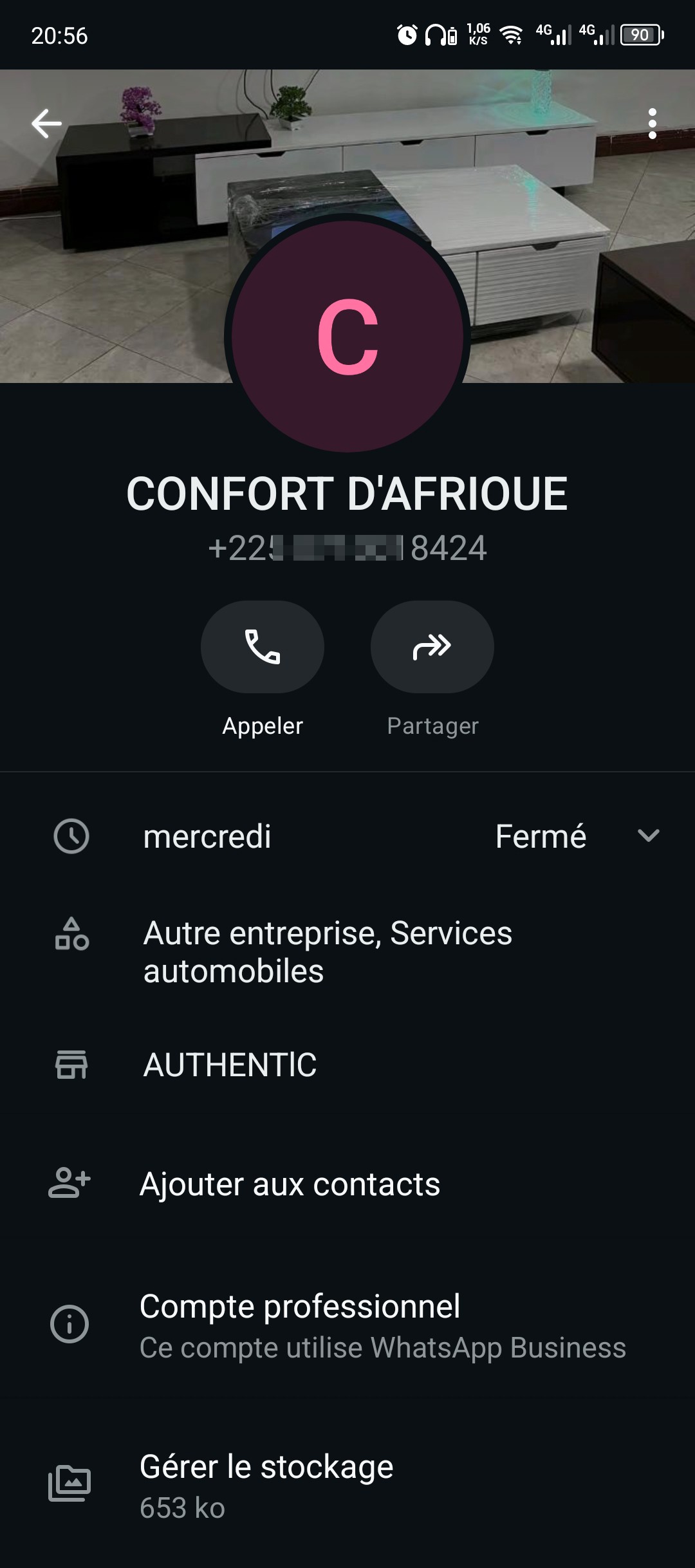 Be careful with this number, he says he sells furniture online but he is a scammer. - image 2