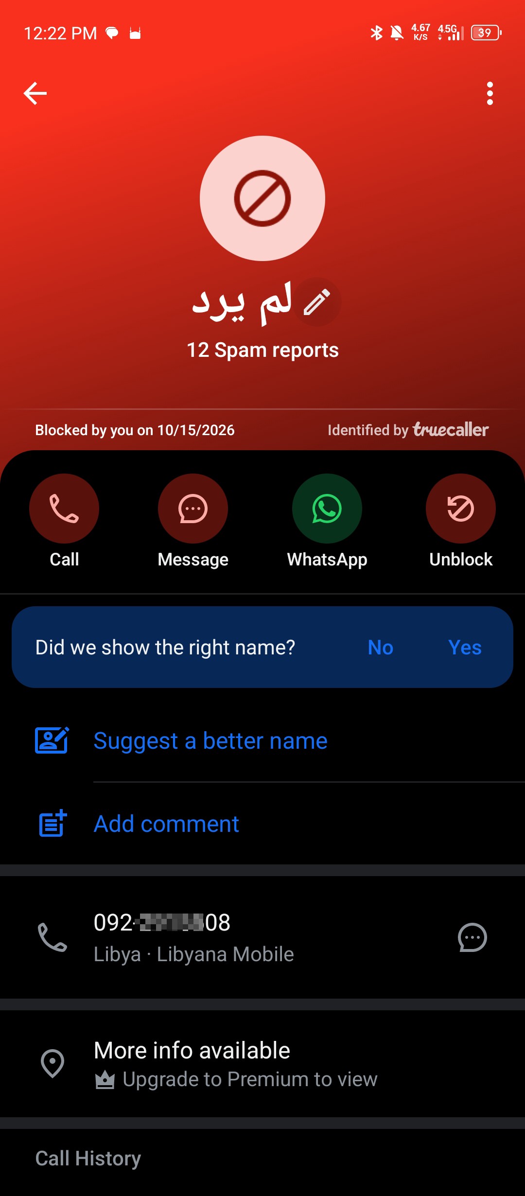Scammer in the middle of the night