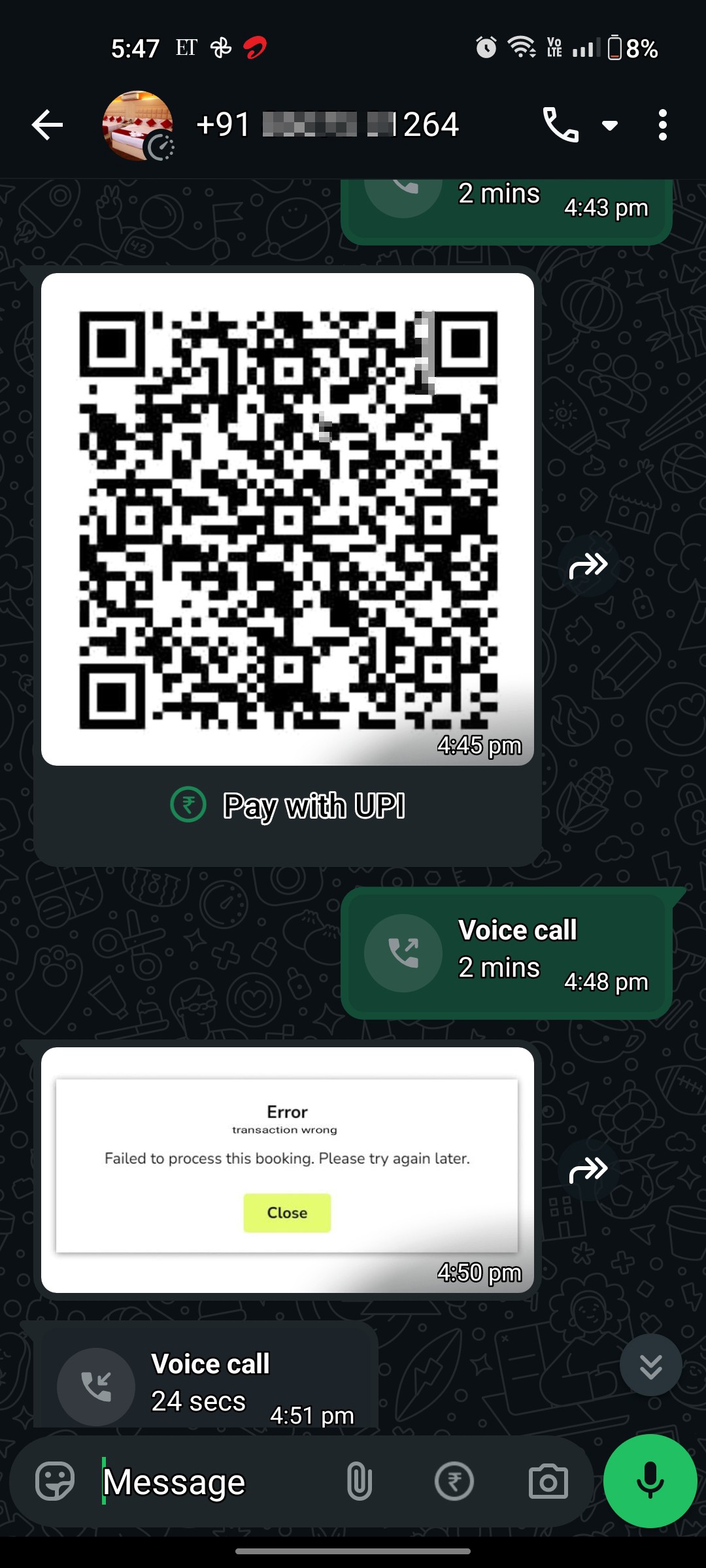 pligrimage roombooking frauds - image 2
