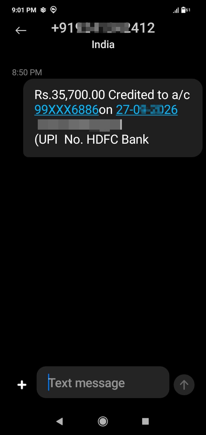 🚨 Fake ₹35,700 UPI Transfer Scam
⚠️ “GPay Not Working” – ₹35,700 Refund Scam