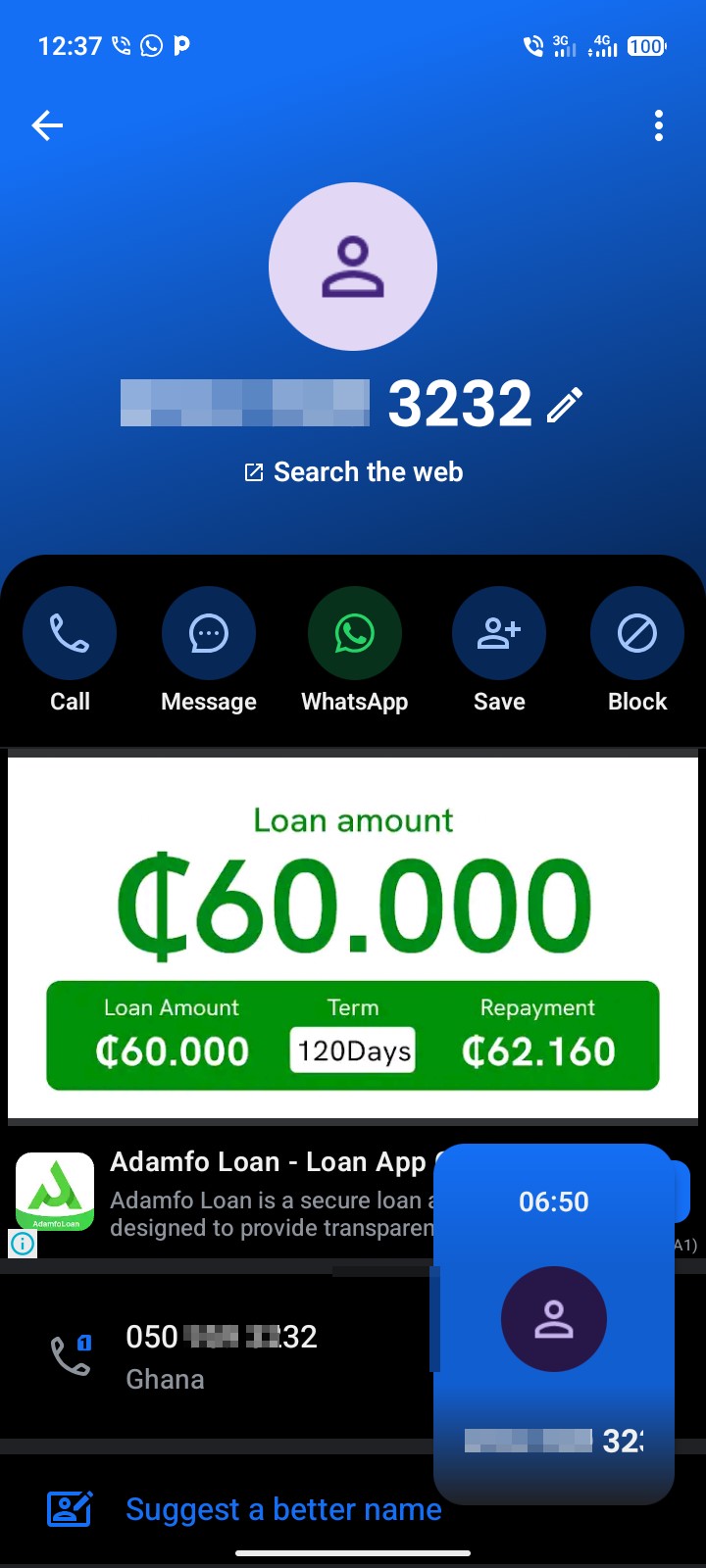 is this number a scum 