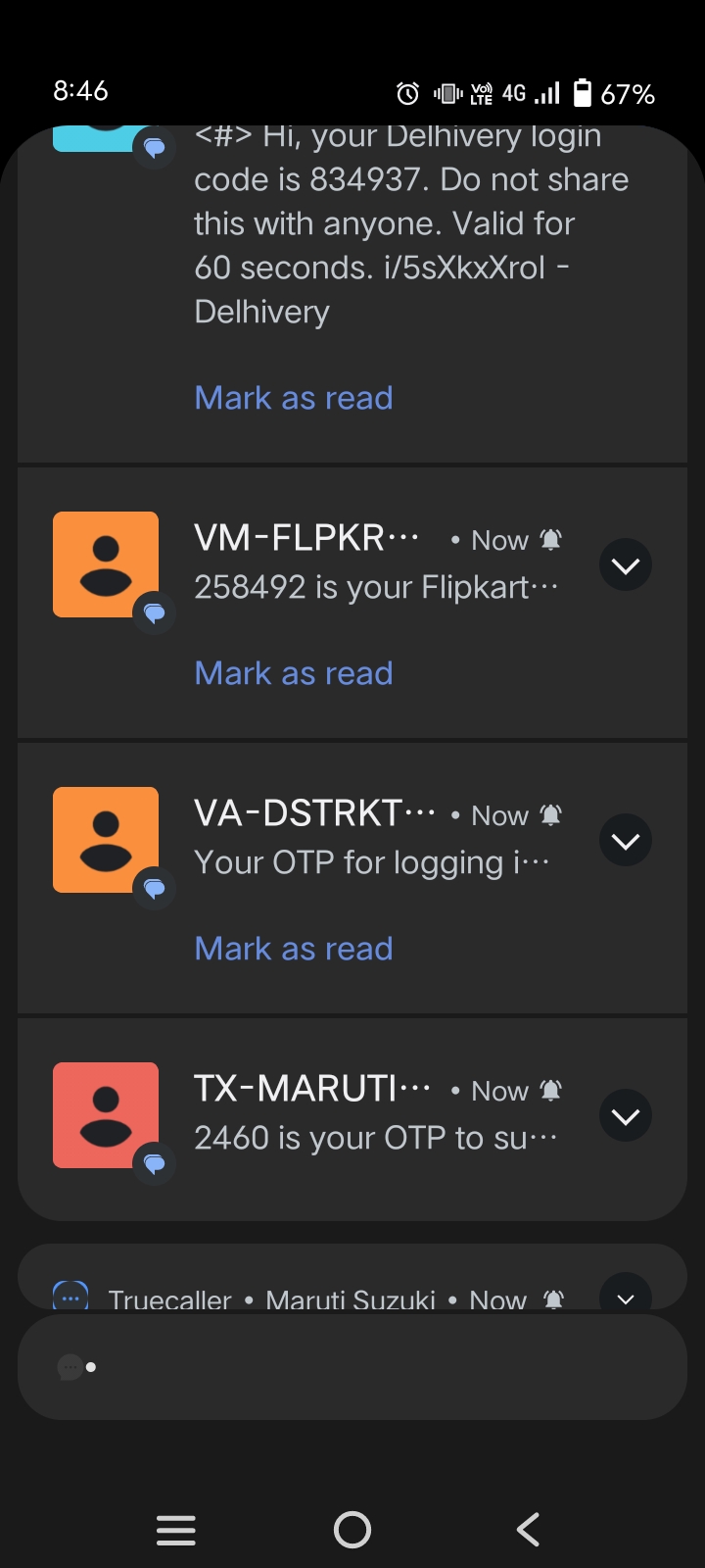 Someone has hacked my number with fake OTP SMS and calls. I received 20 SMS in 2 minutes.