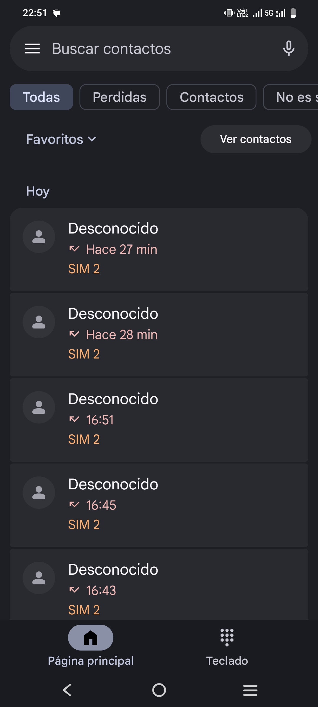 UNKNOWN CALL