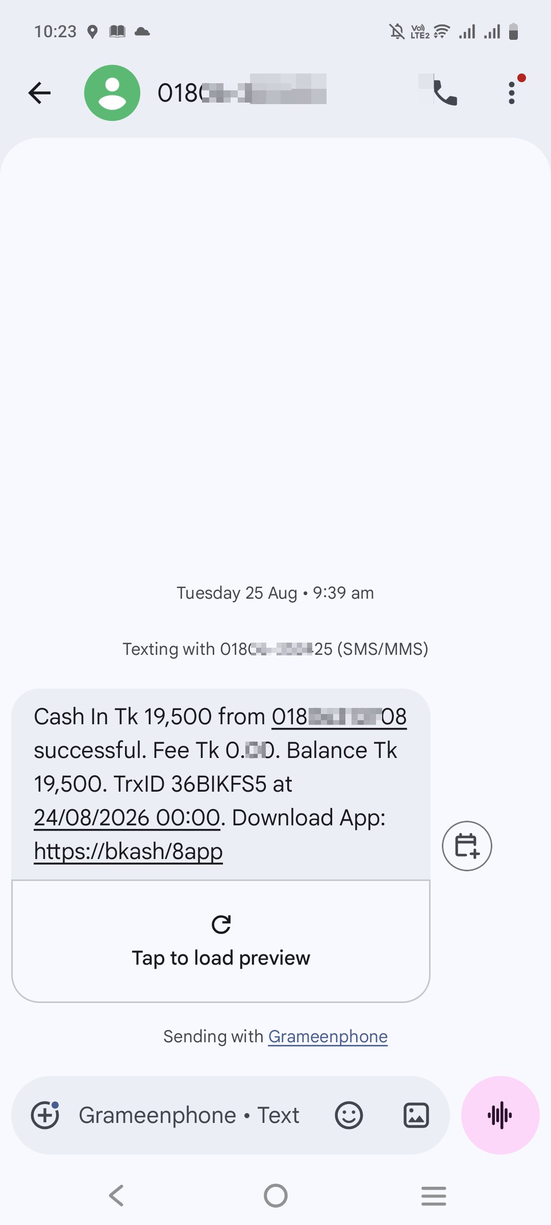 Fraud in the name of bKash agent