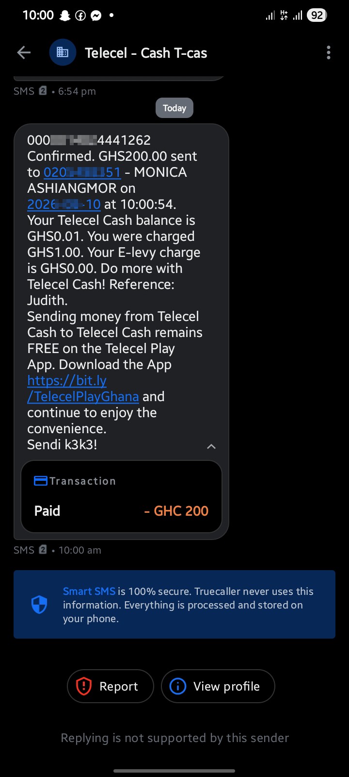 Has been scammed 