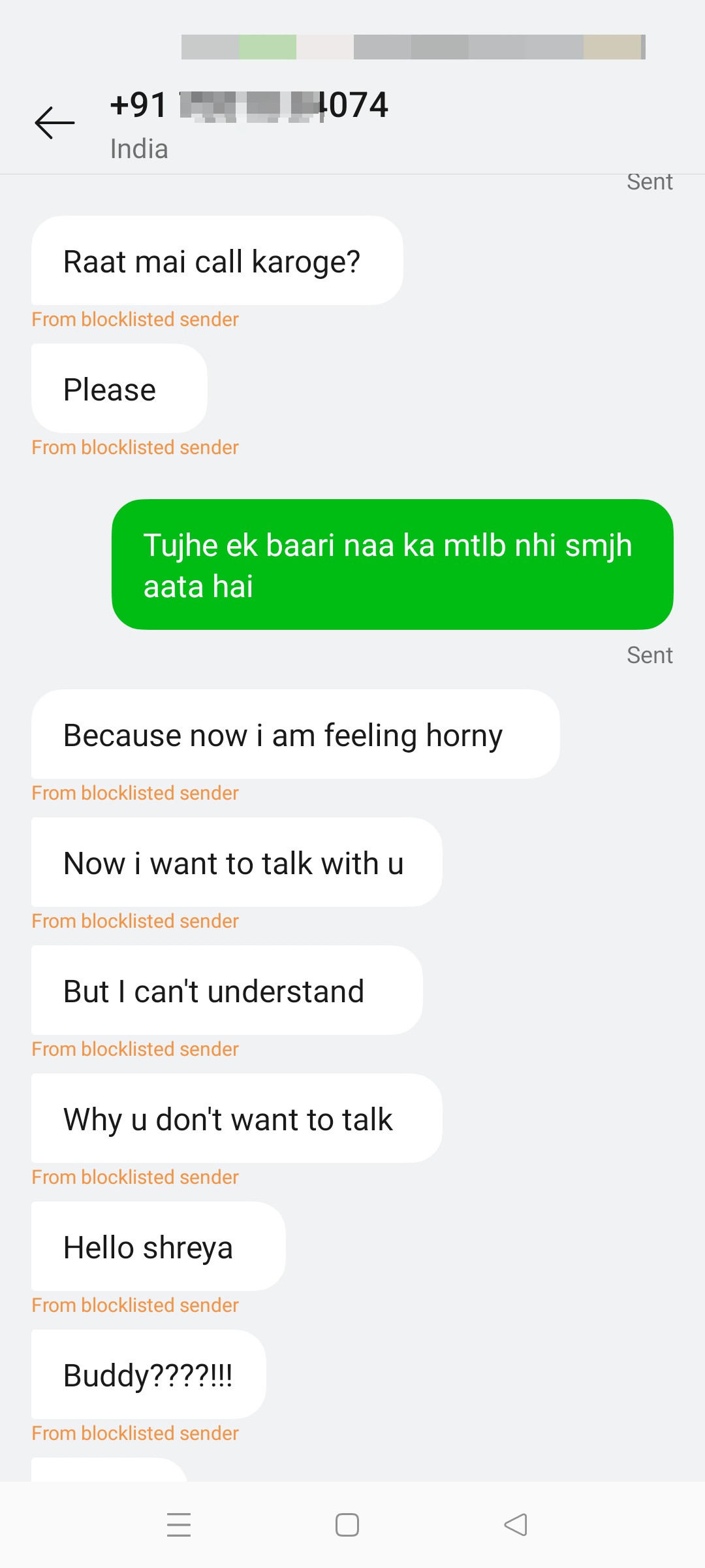 spamming and harrassing  - image 4