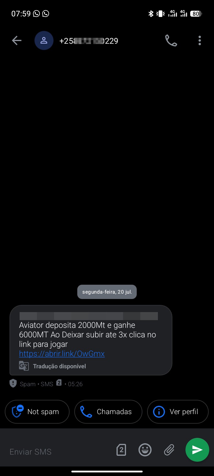 link scammer