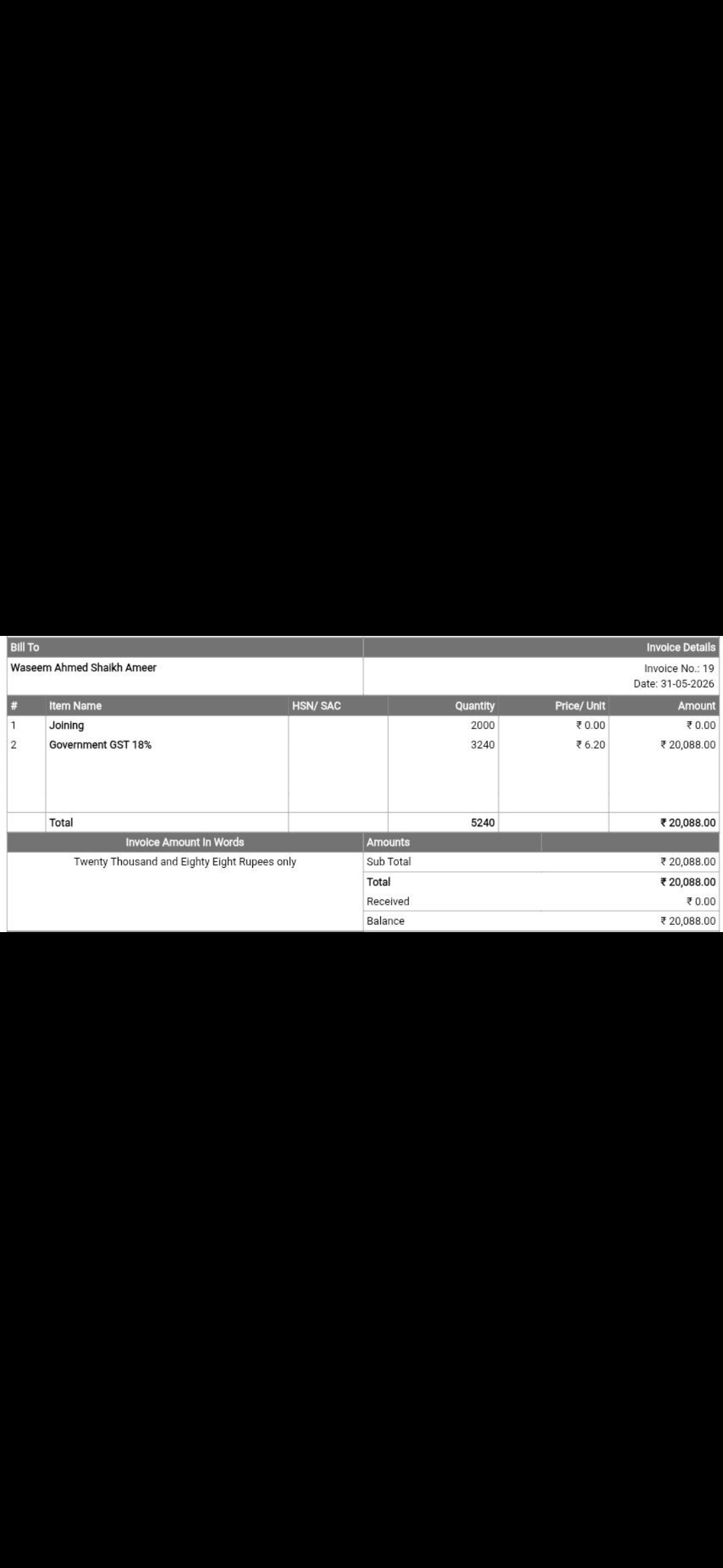 scam by the name forex trading my 2000 rupees scammed  - image 4