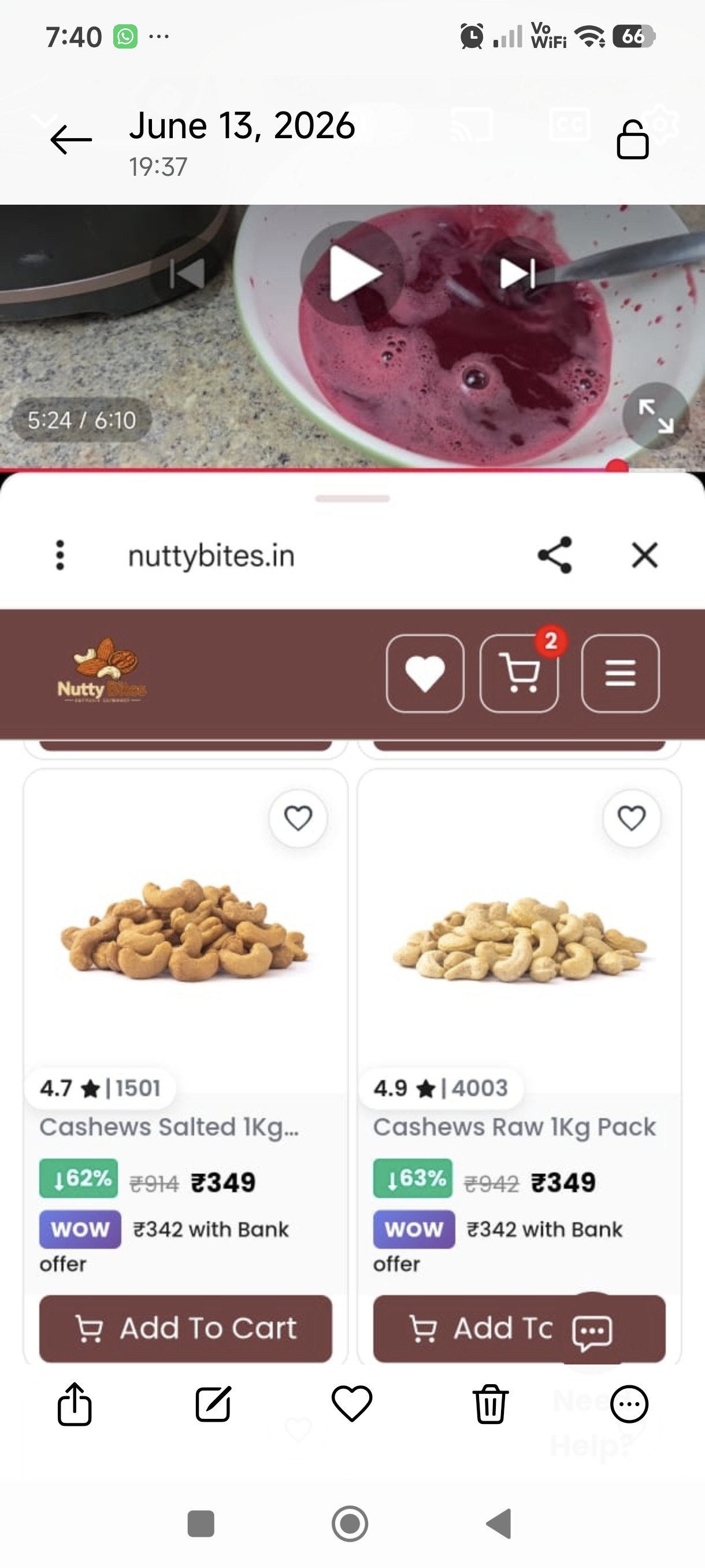 Dry fruits at throwaway prices