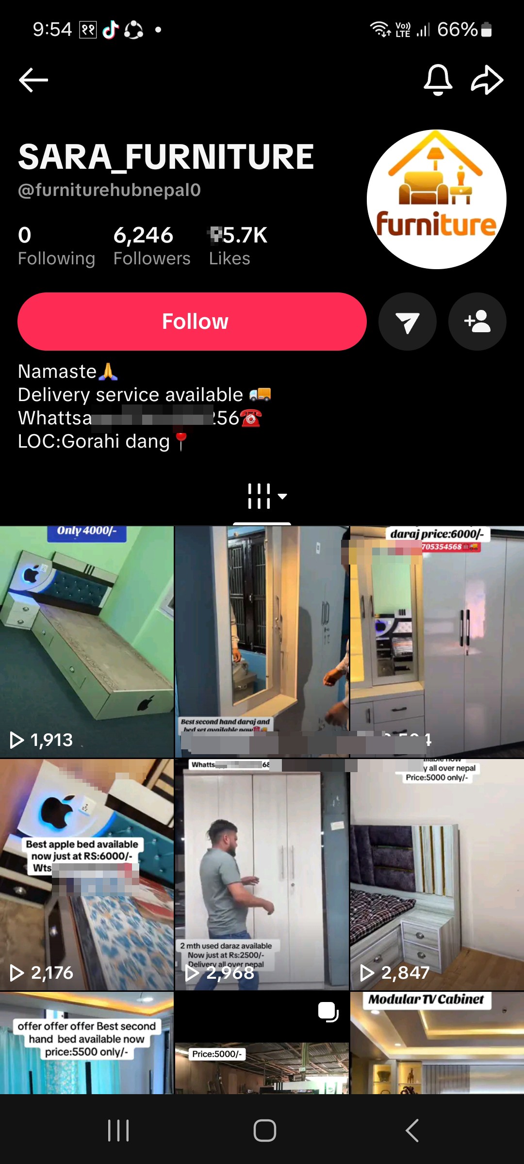 furniture scams 