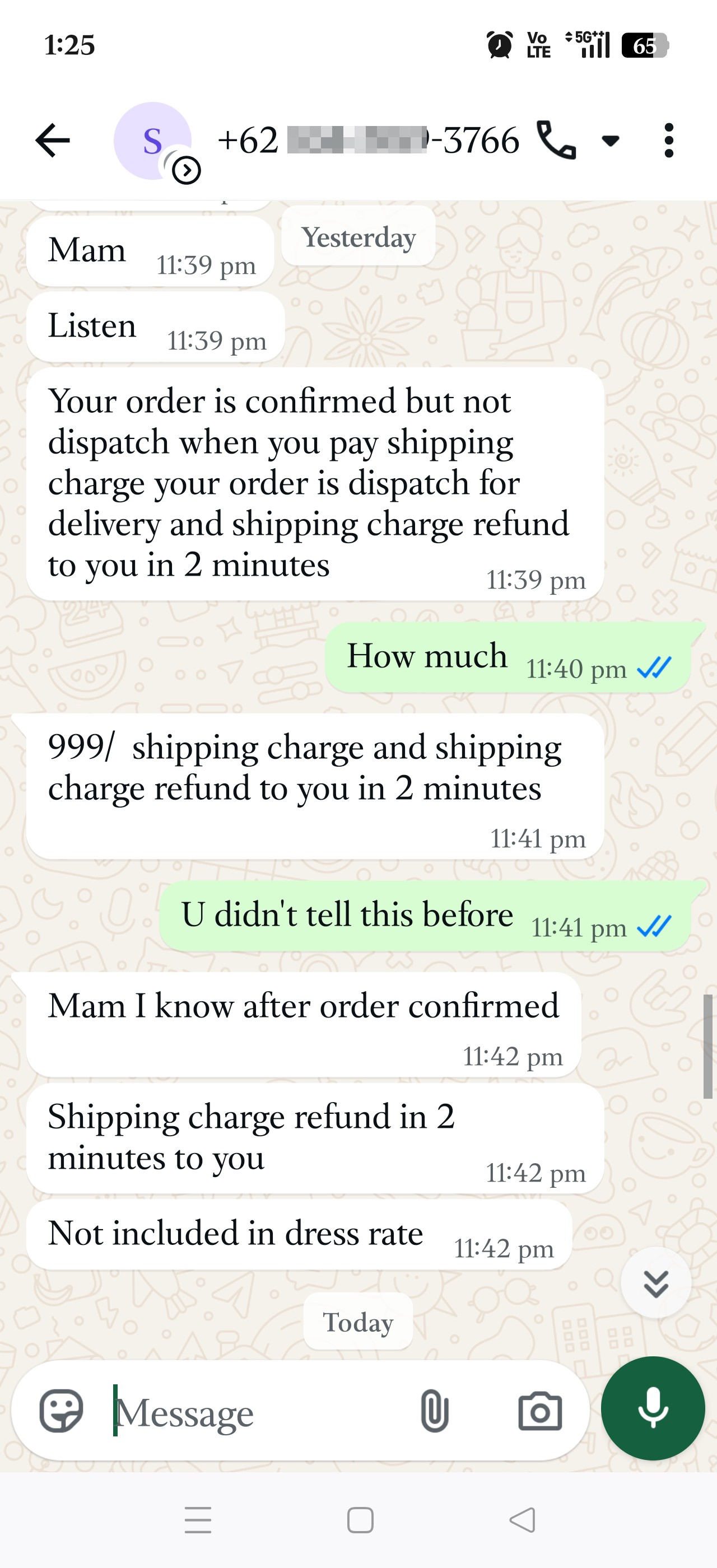 Online dress offer scam - image 3