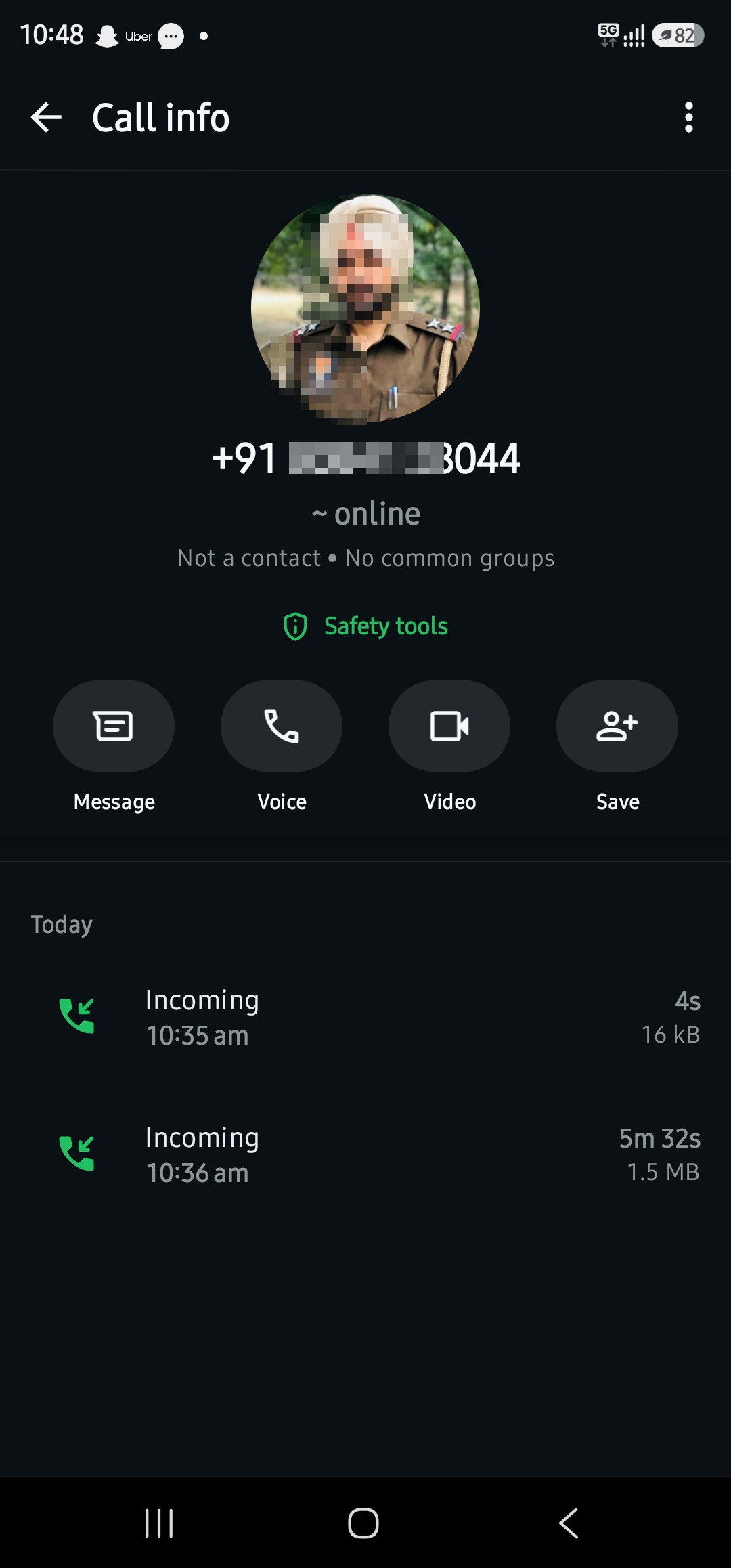 fraud call 