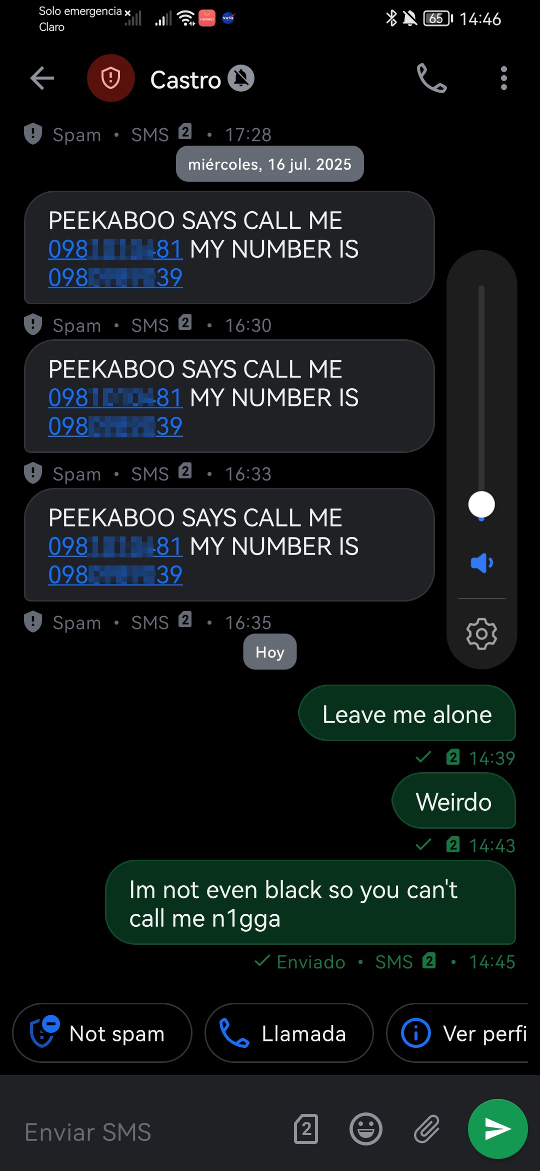Do not answer this number if you play Roblox...