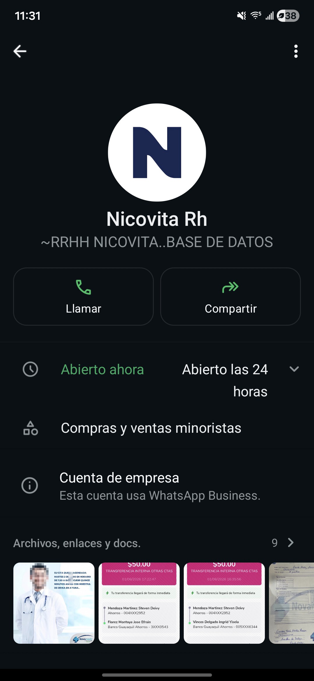 Pretending to be Nicovita