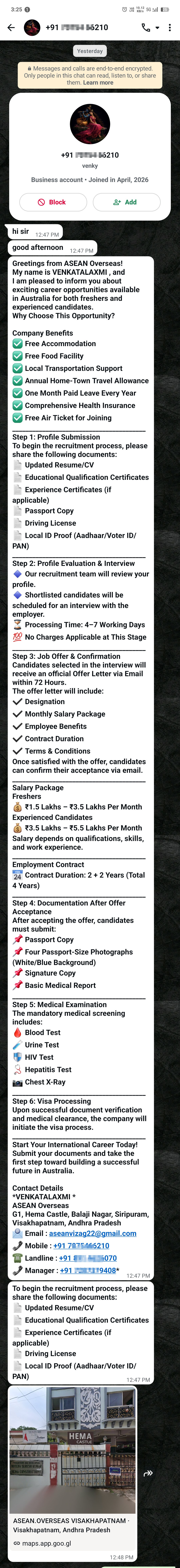 JOB FRAUD SCAM  - image 2
