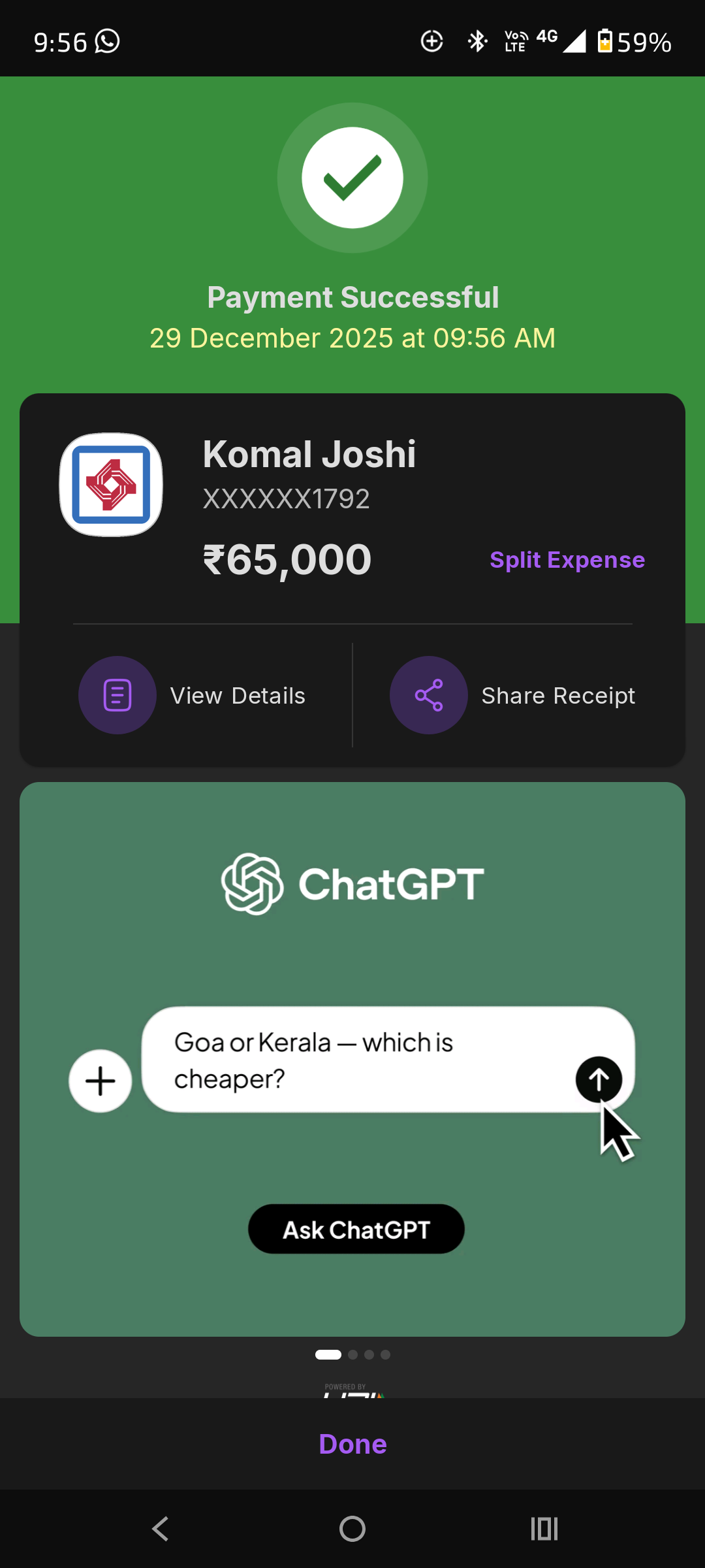 The delivery company asked for money for clearance charges. - image 3