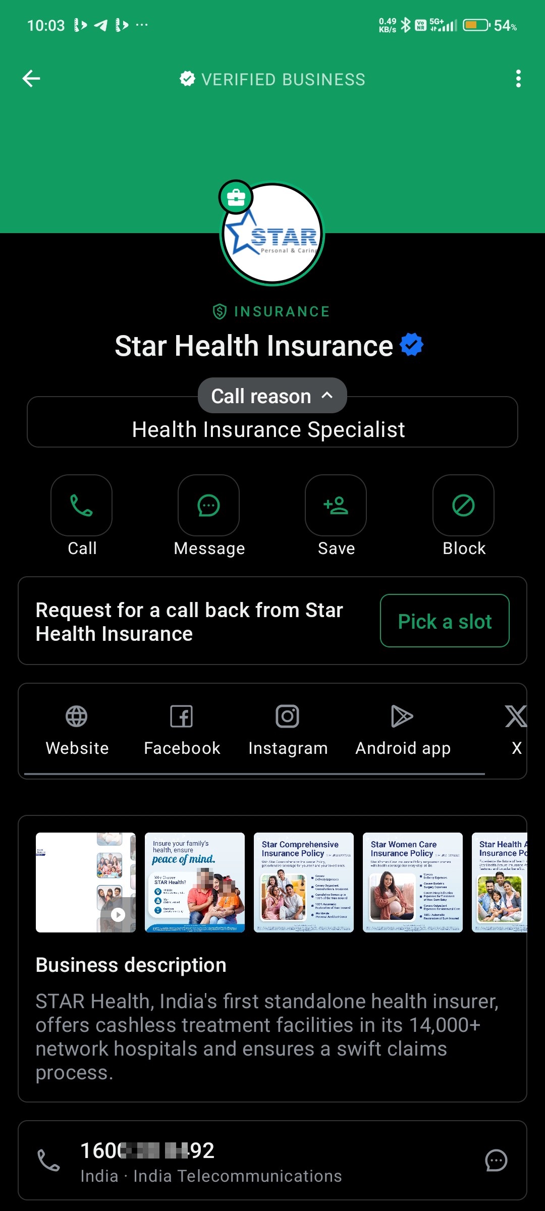 I get too many calls from this company even though I didn't sign up 