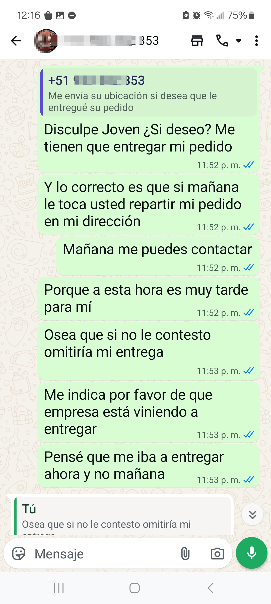 Scammer delivers Temu - image 3