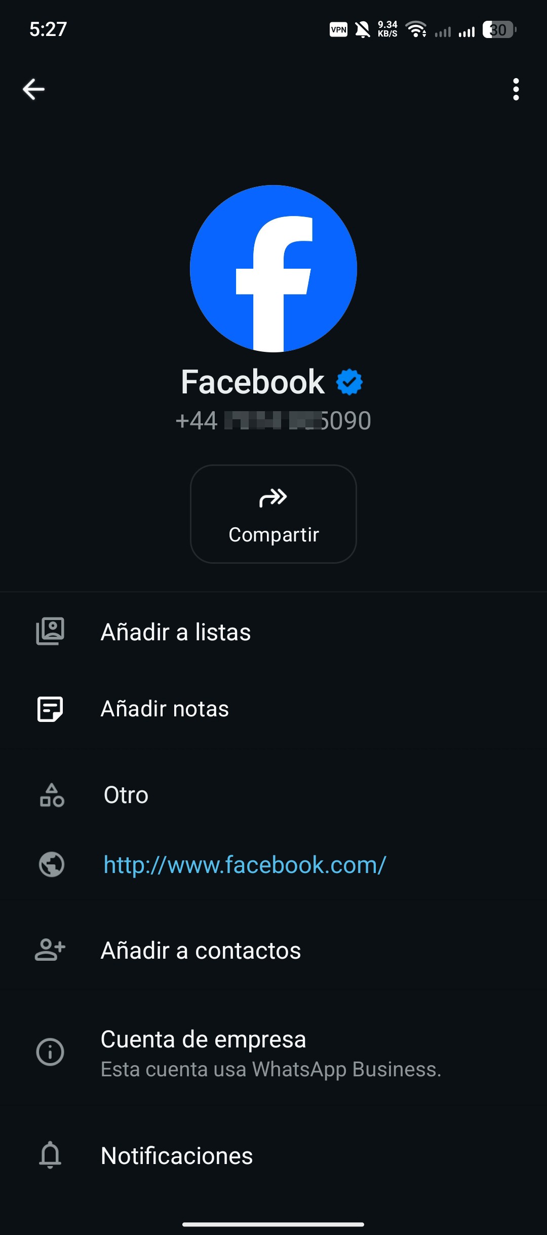 WhatsApp de facebook 
