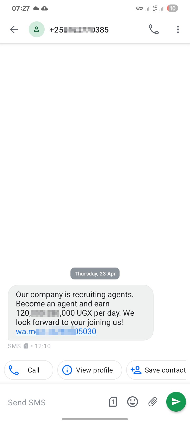 A Networking scam, I was almost falling in trap