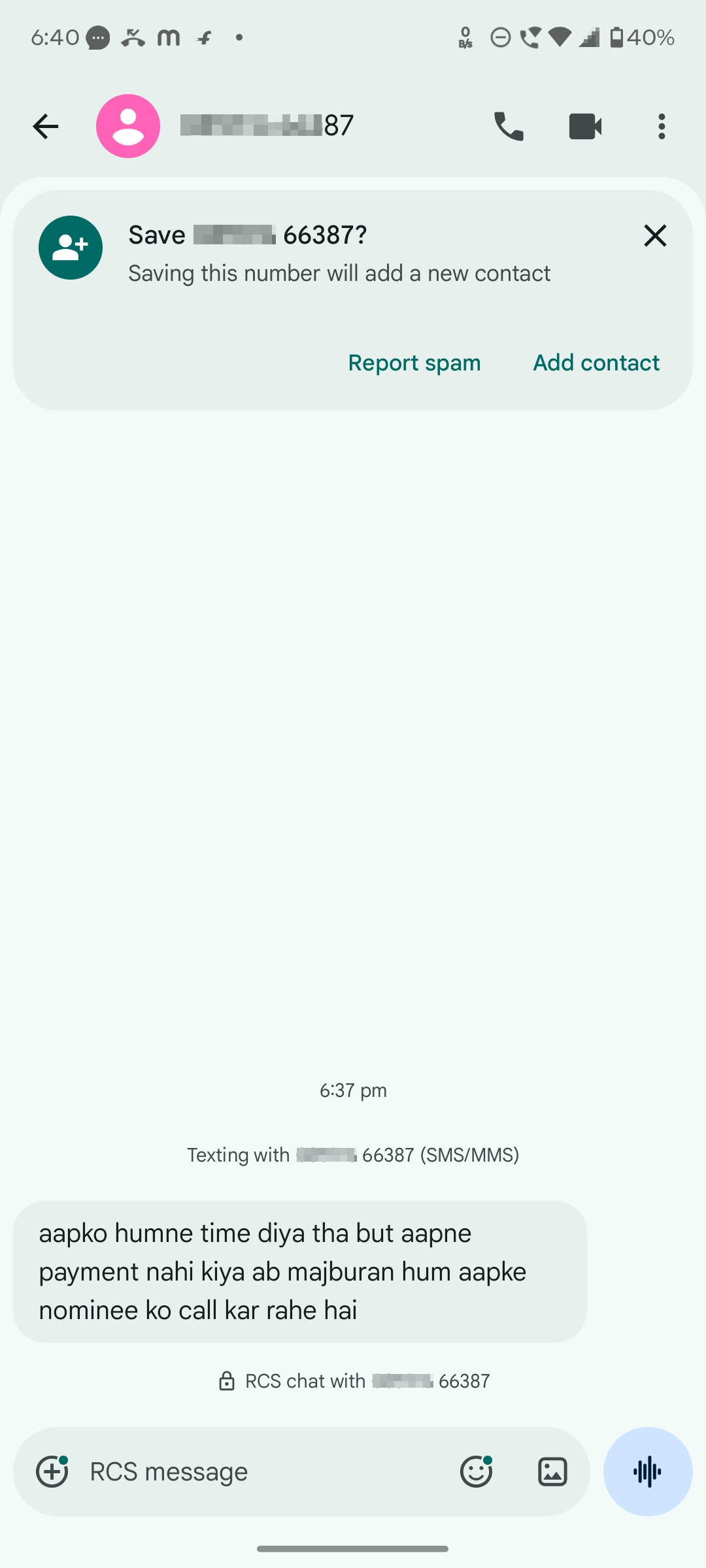 Herss se scam call ka shikar, identity churaane ki koshish - image 2