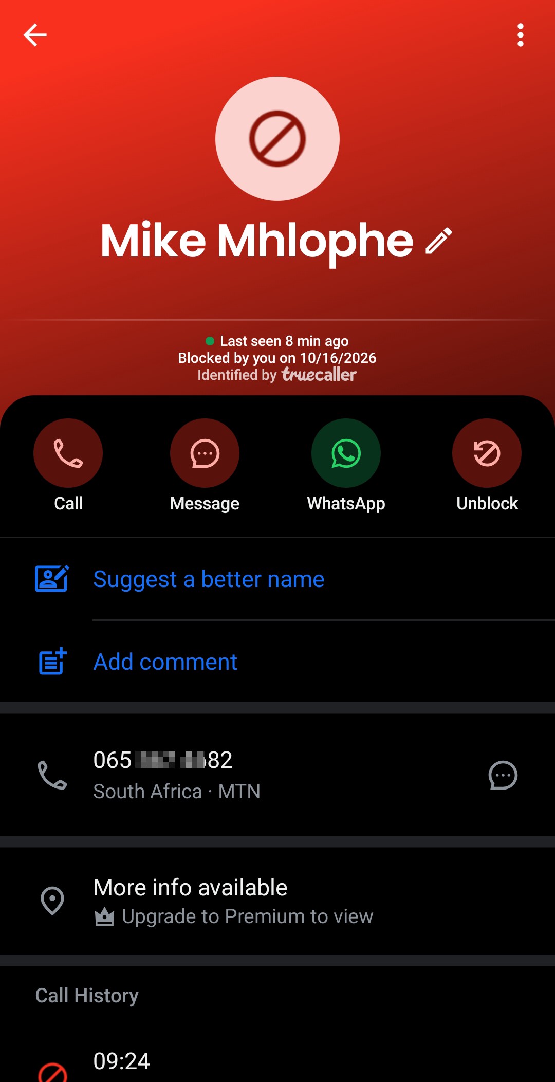 police scam