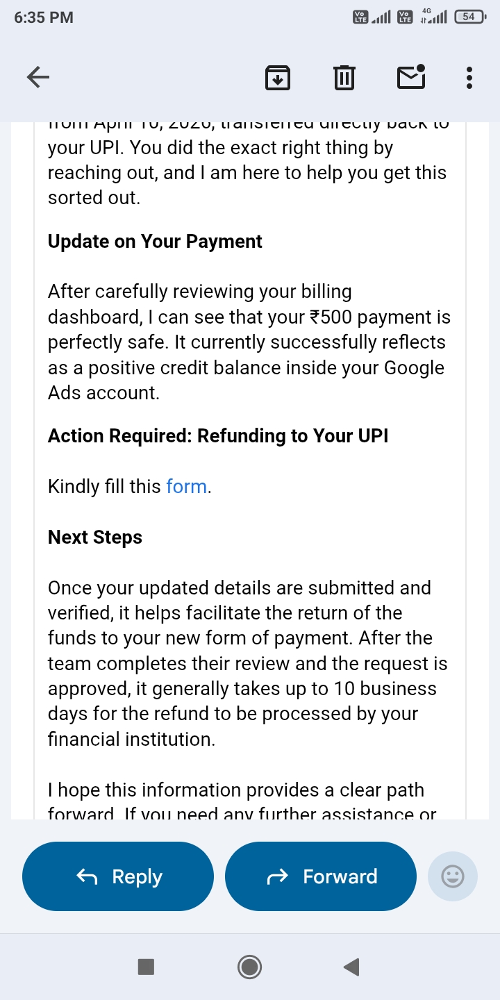Google ads refund money frude - image 2