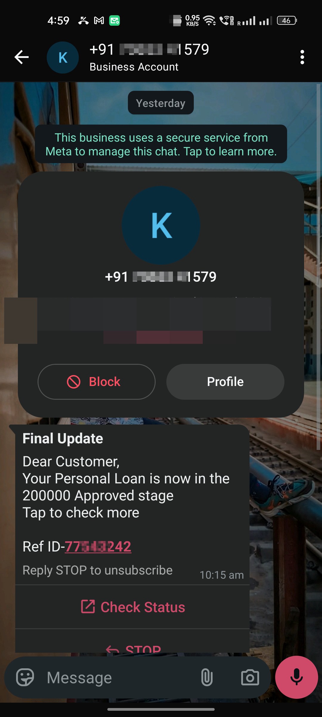 You are avoiding this number.