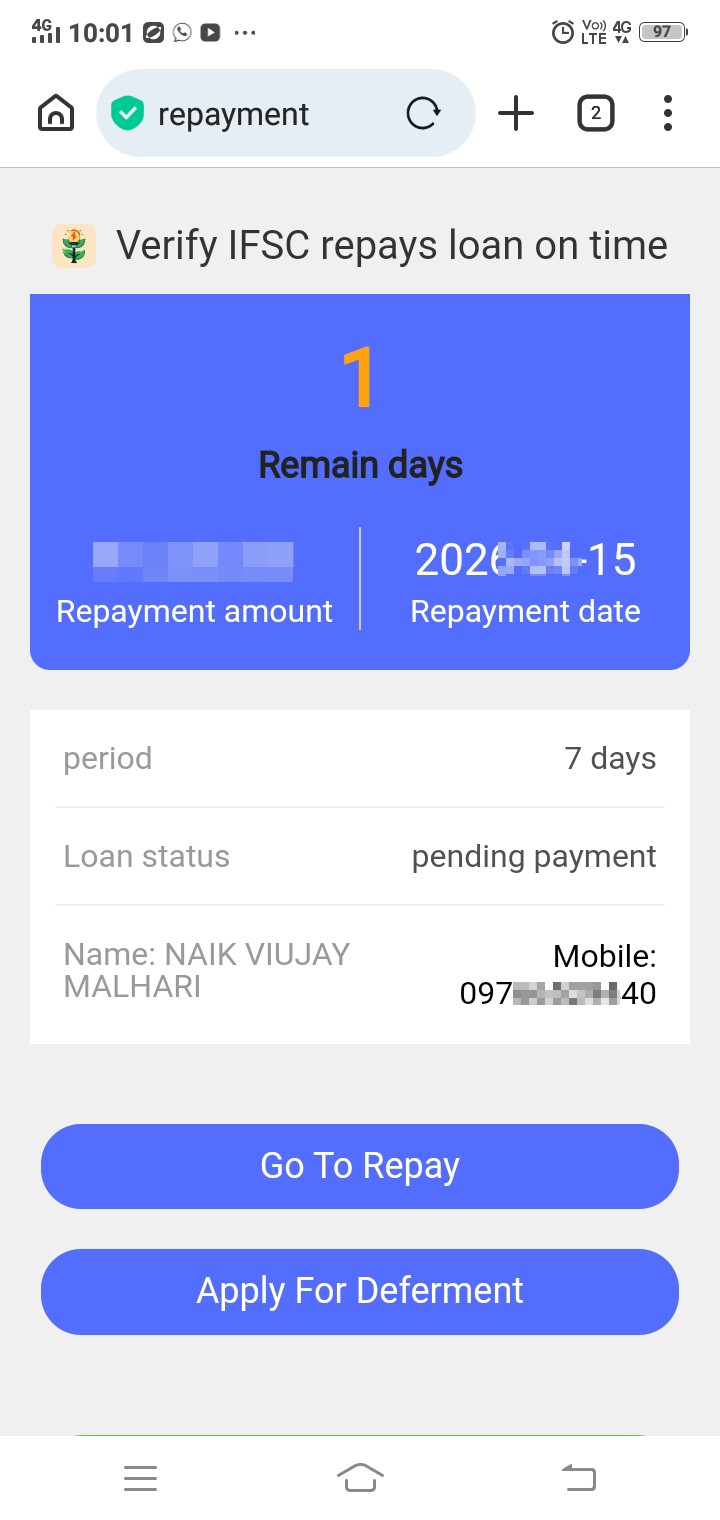 Loan harassment  - image 2