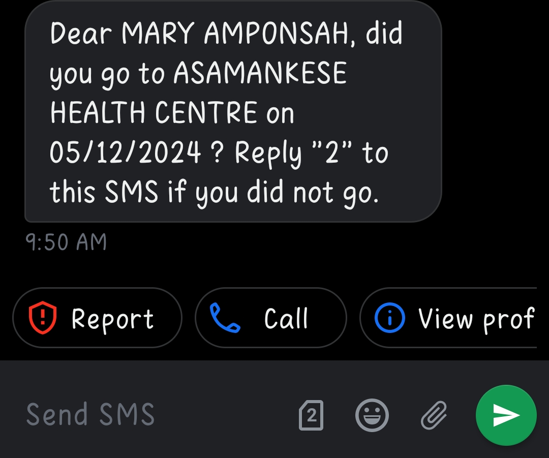 IGNORE ANY SUCH MESSAGE/S AND BLOCK