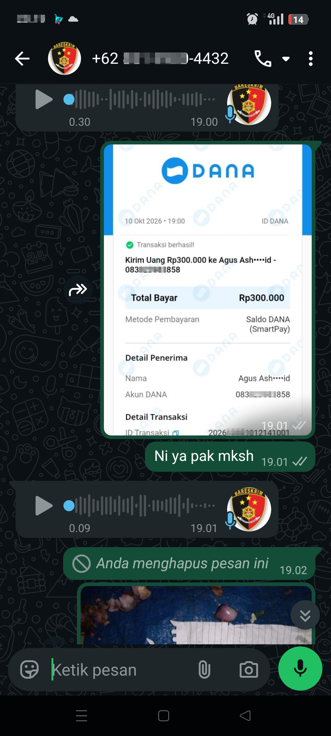 fraud/extortion of money - image 3