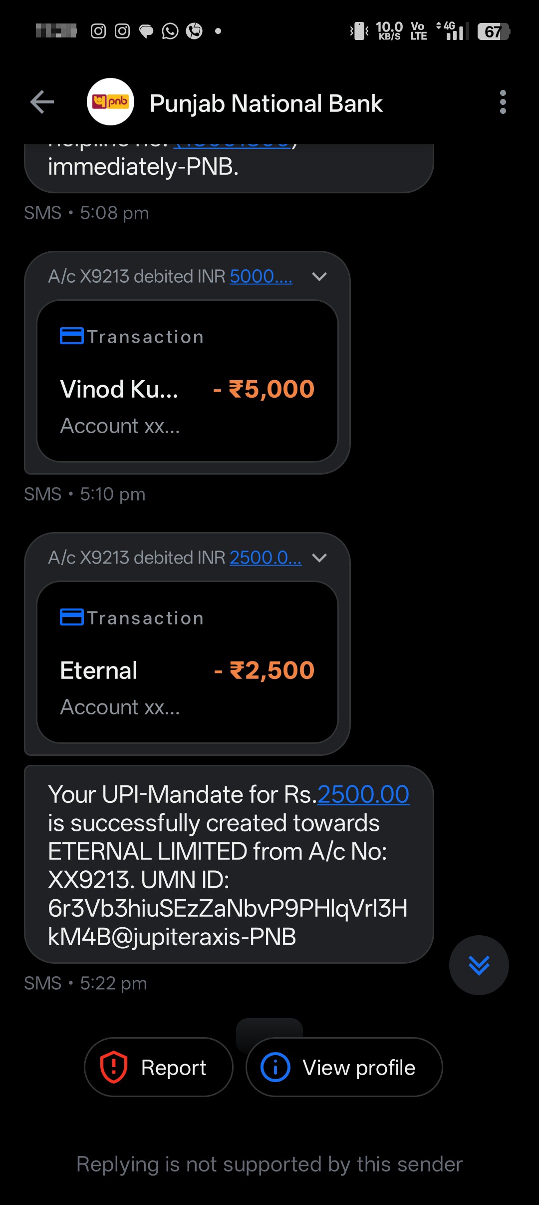Unauthorized money deducted and scam
 - image 4