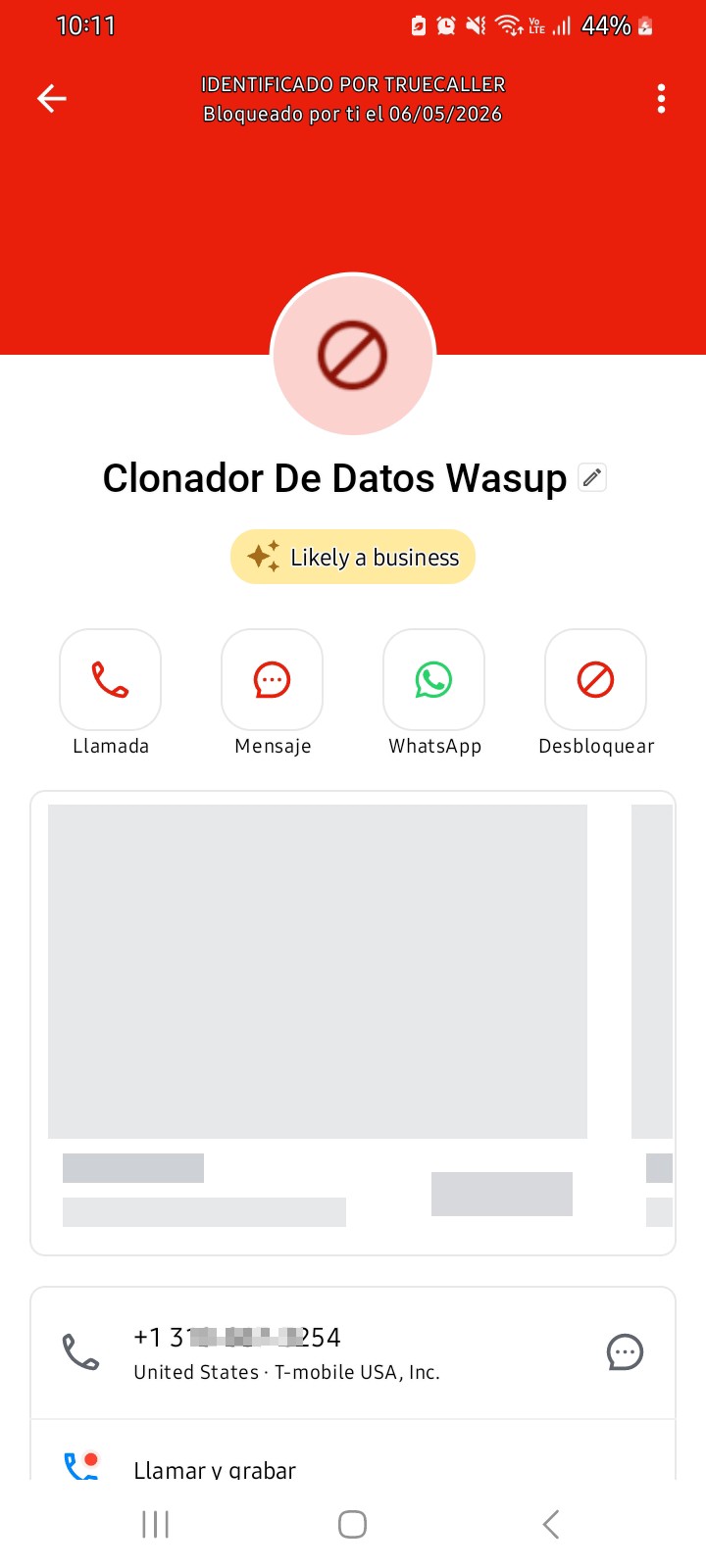 My WhatsApp and Hotmail