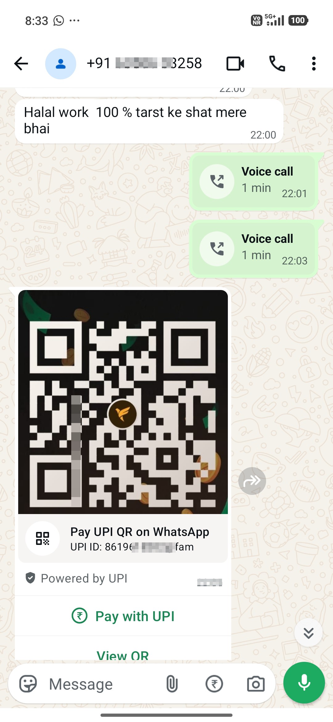 When you join the Telegram group, this message appears asking how much to invest. - image 4