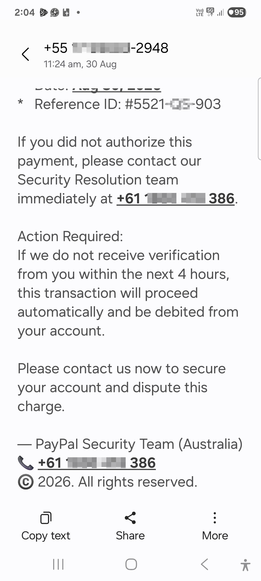 Could this be a scam?