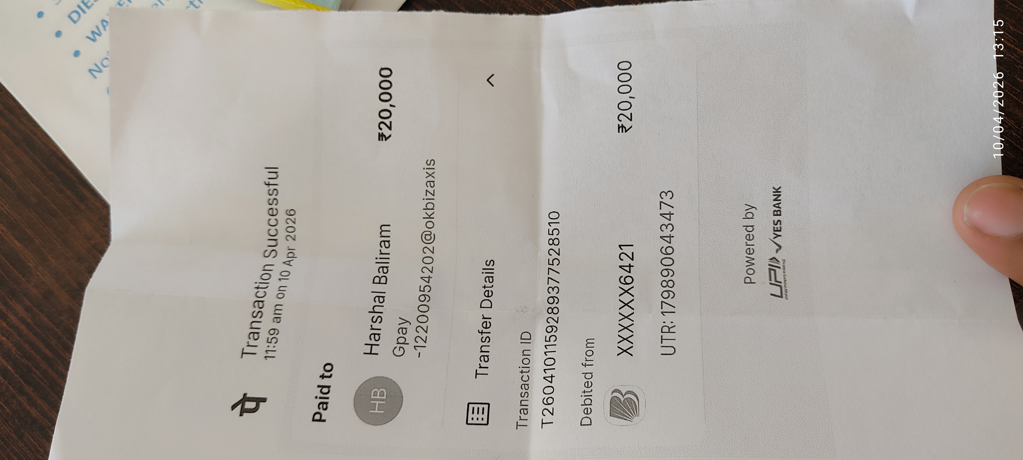 csc k through scam that 20k ka