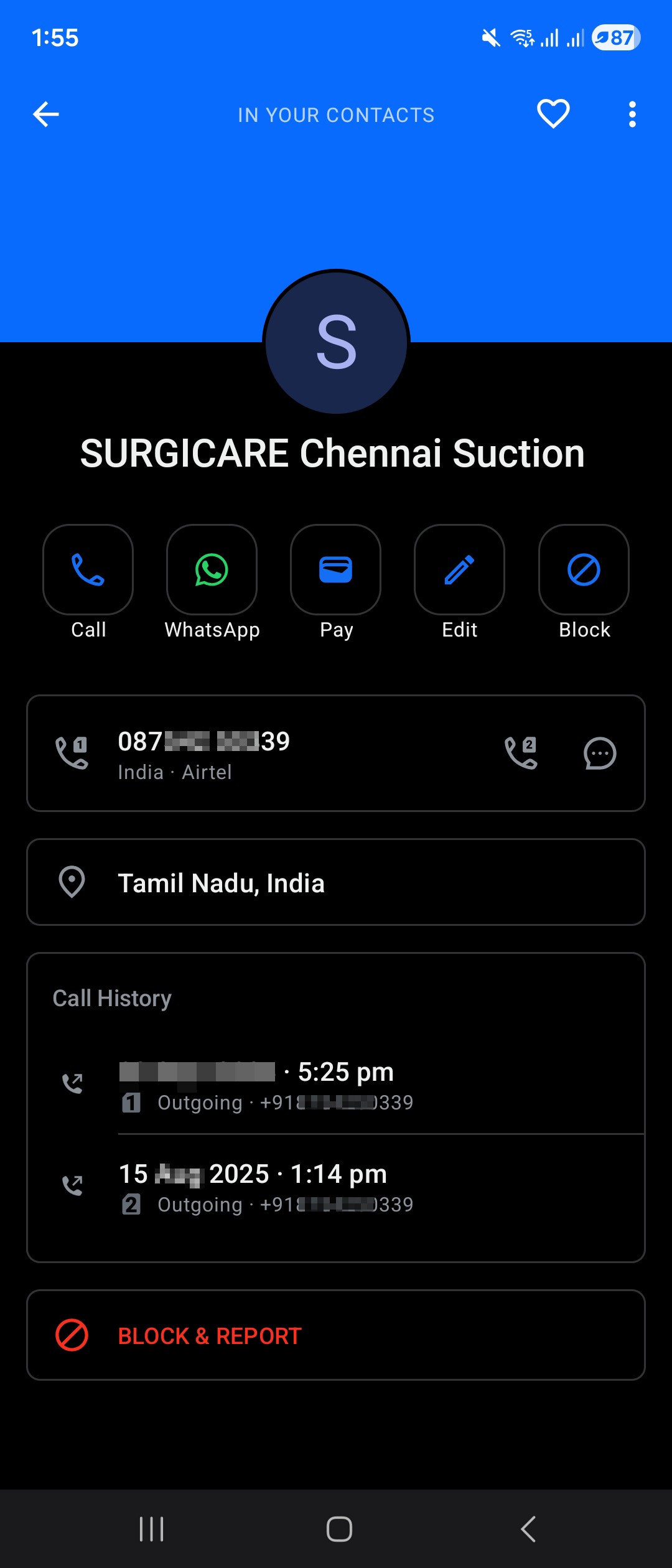 Dental equipments scam 