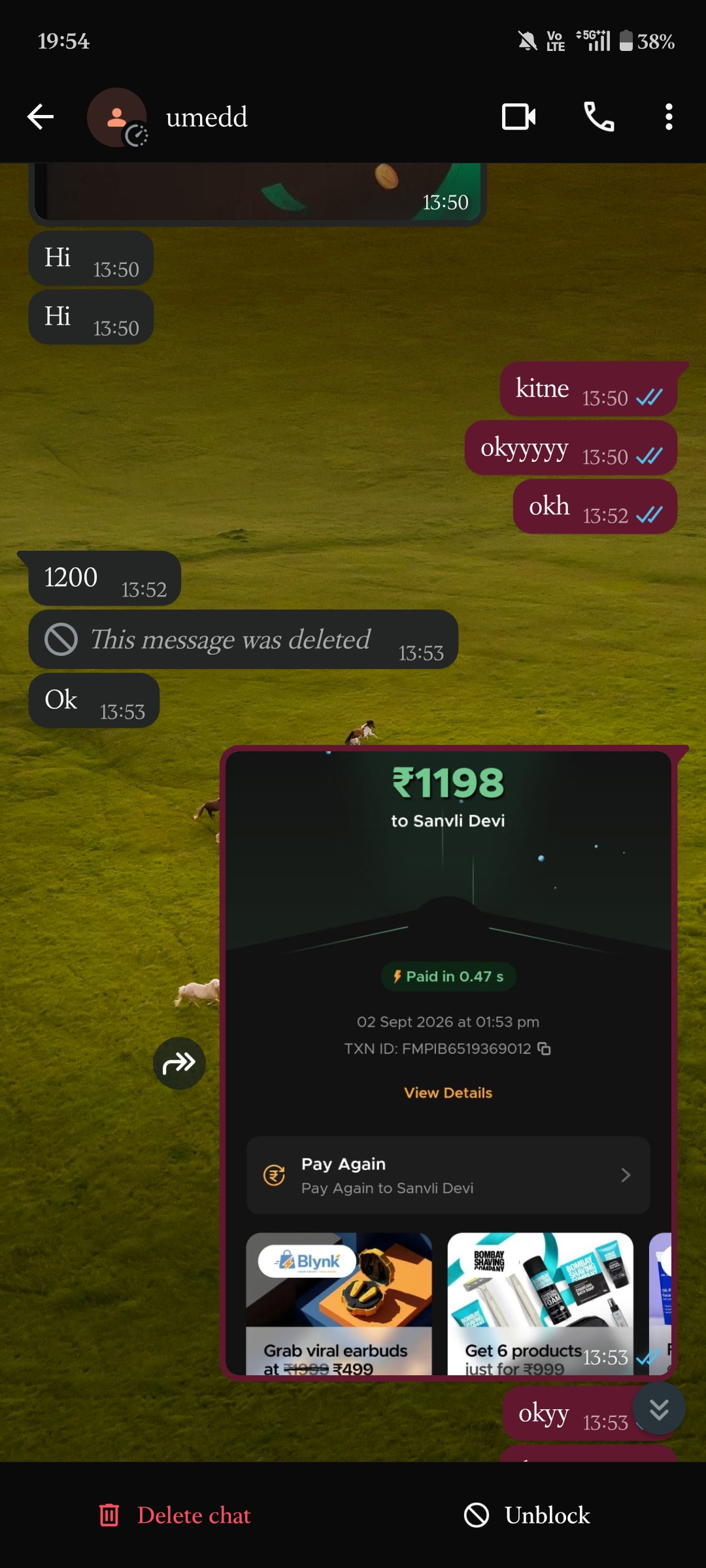 Fraud happened to me