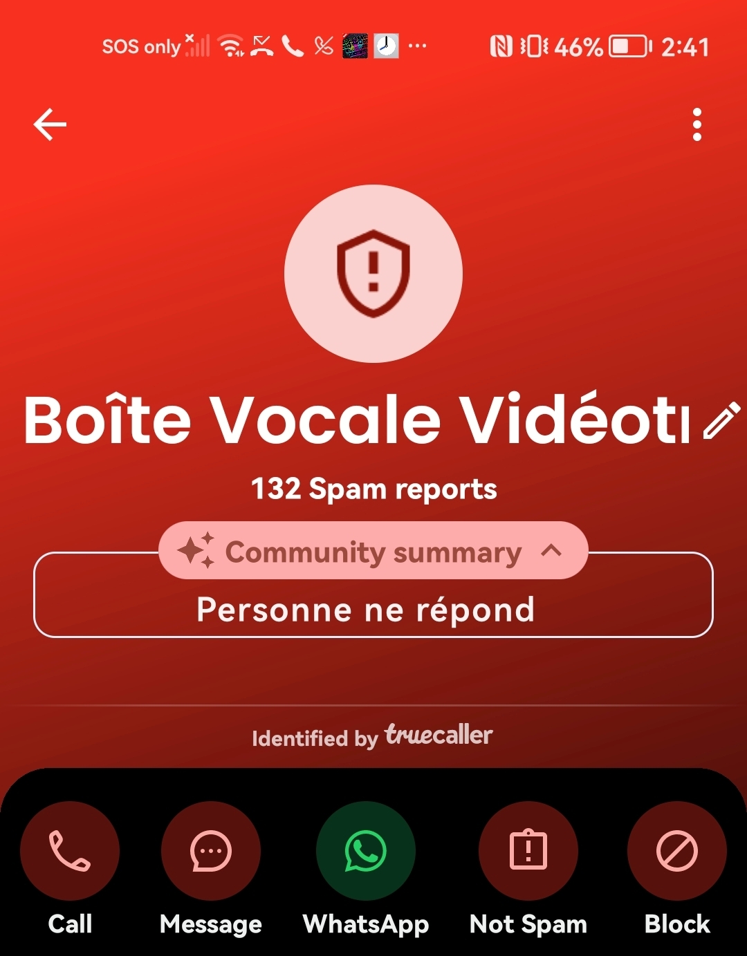 This Spam Is Not speaking English 