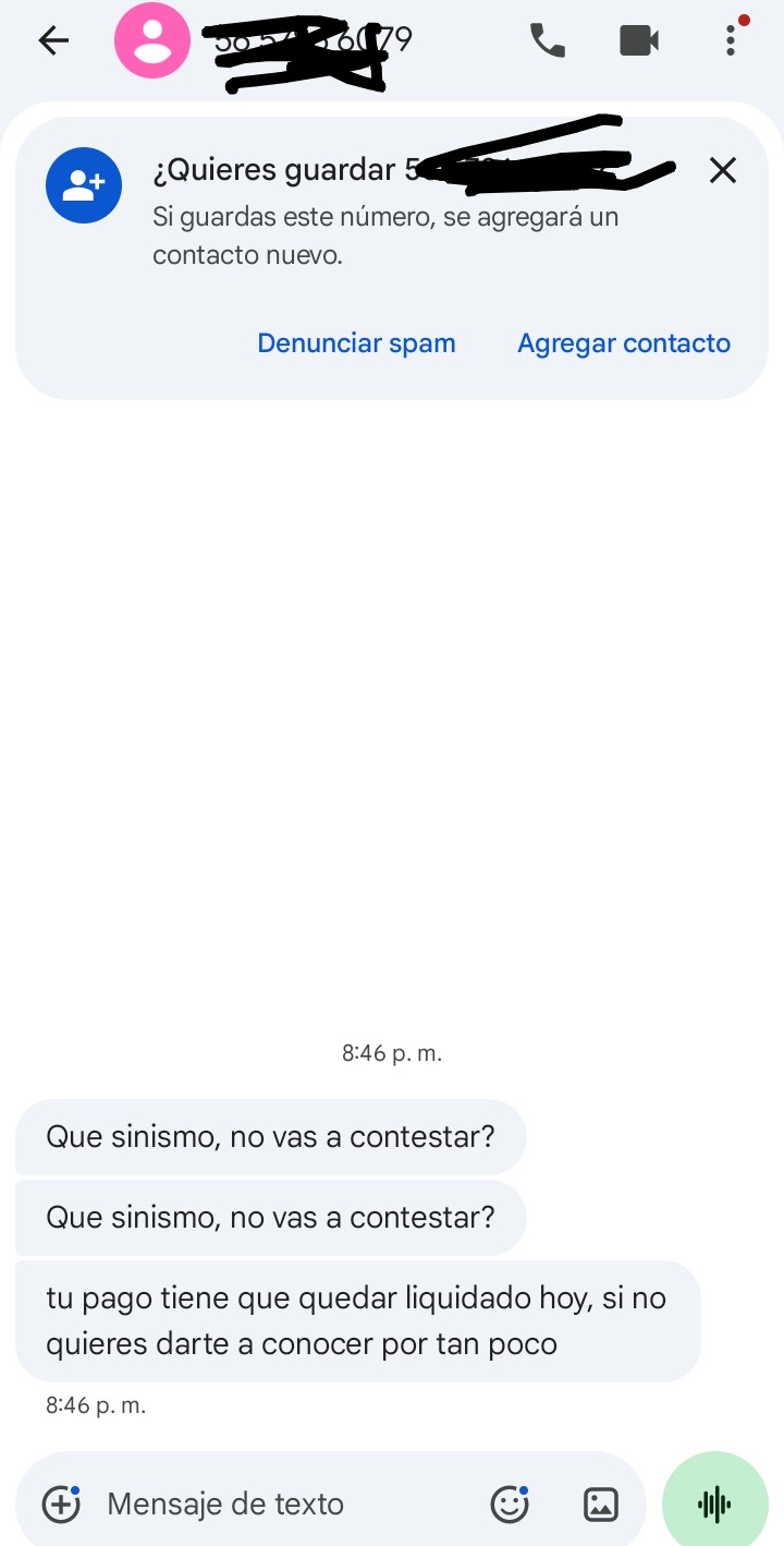 They are sending me these messages