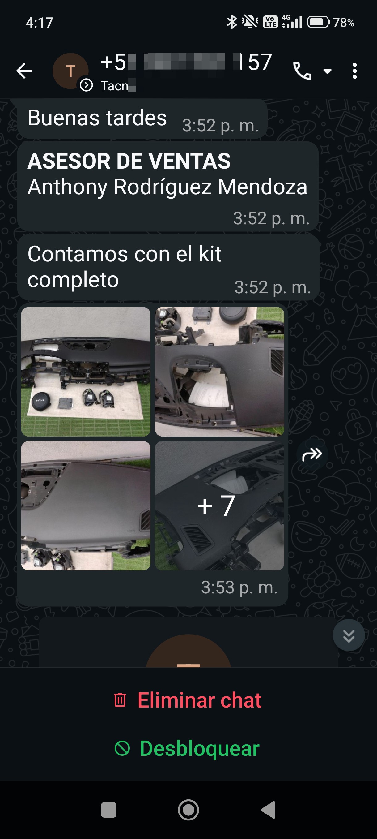 SCAMMERS SELLING VEHICLE PARTS - image 2
