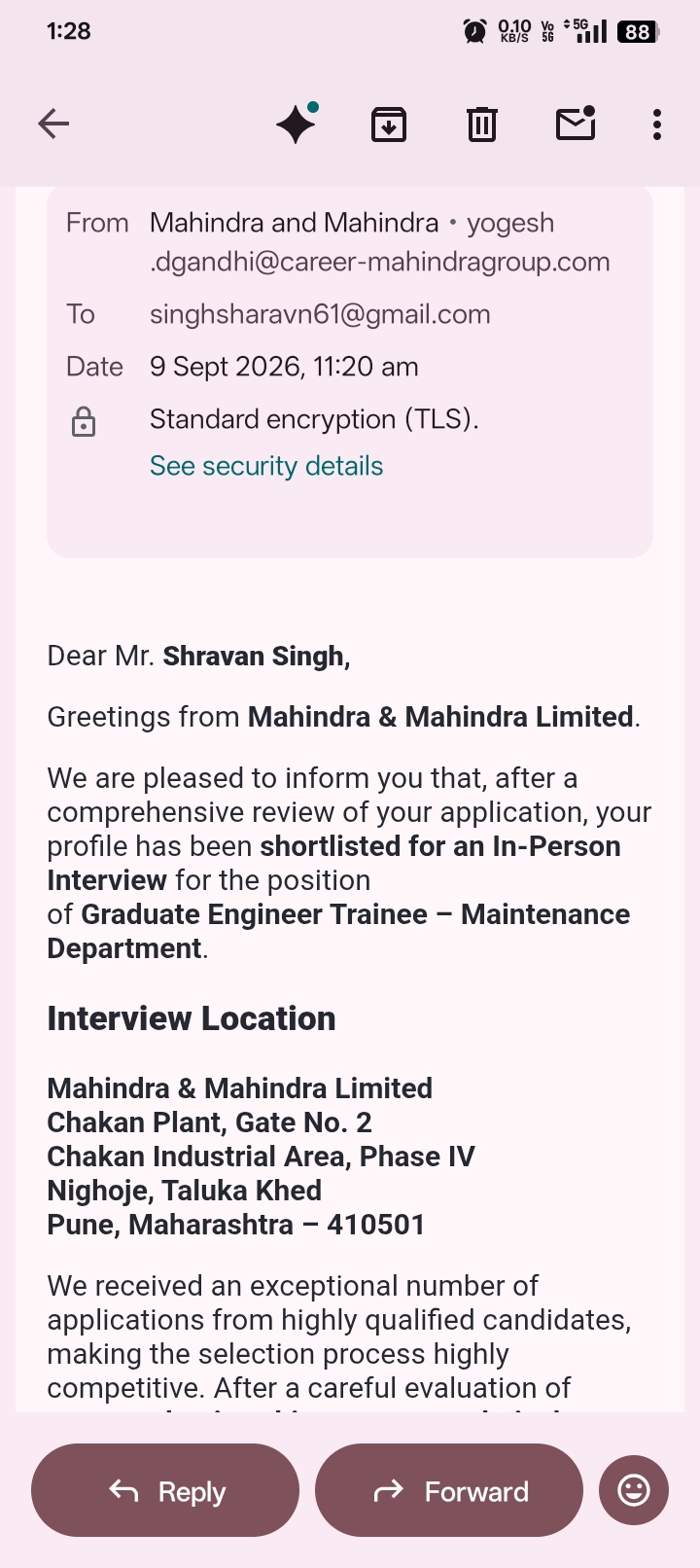 Mahindra and Mahindra ( scam )