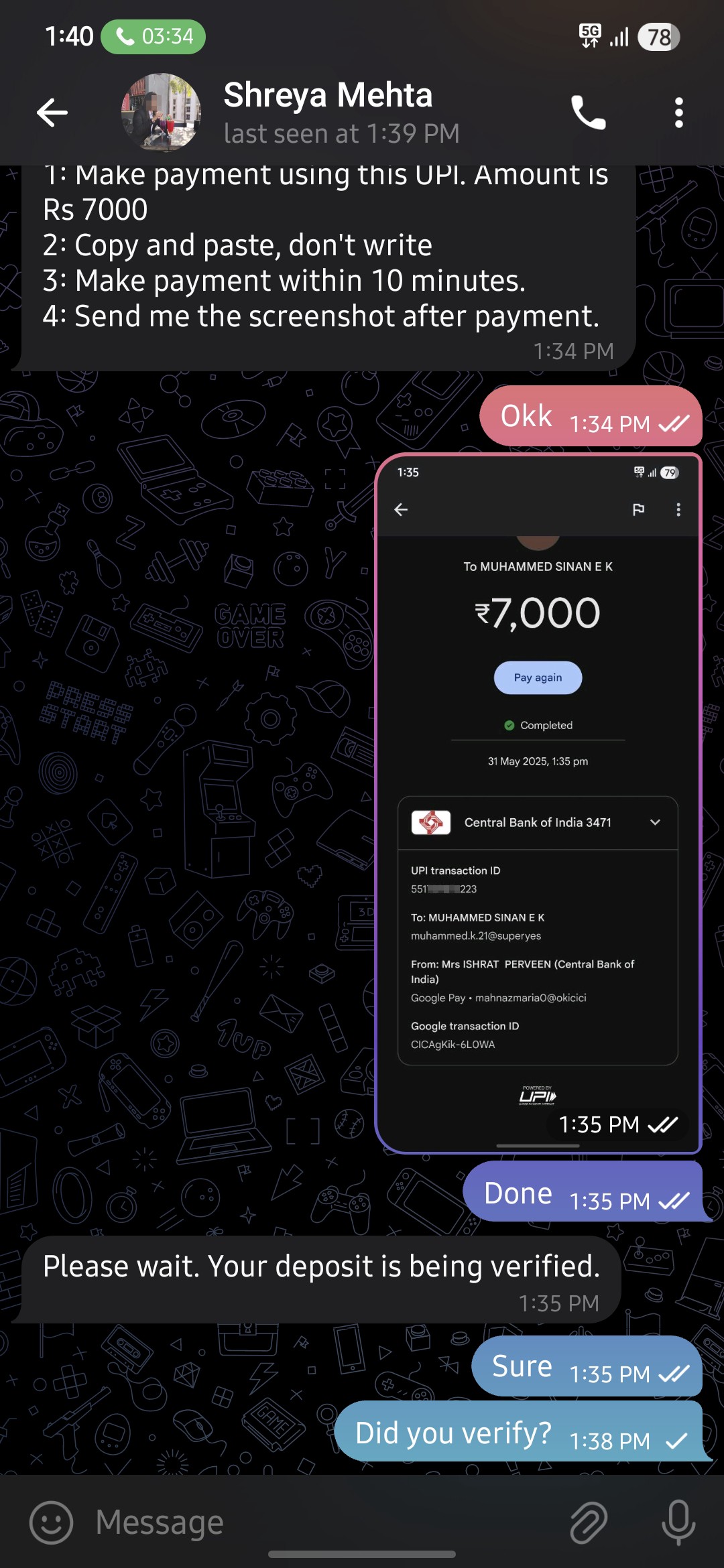 Telegram scam - image 3