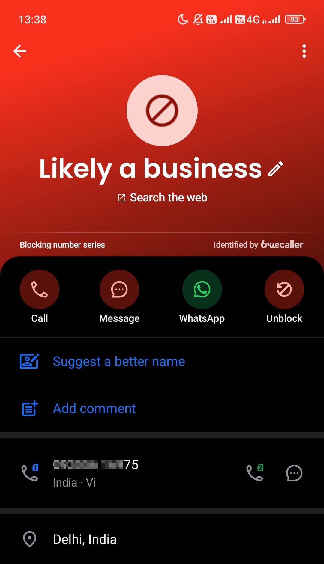 contact details breach and threatening 