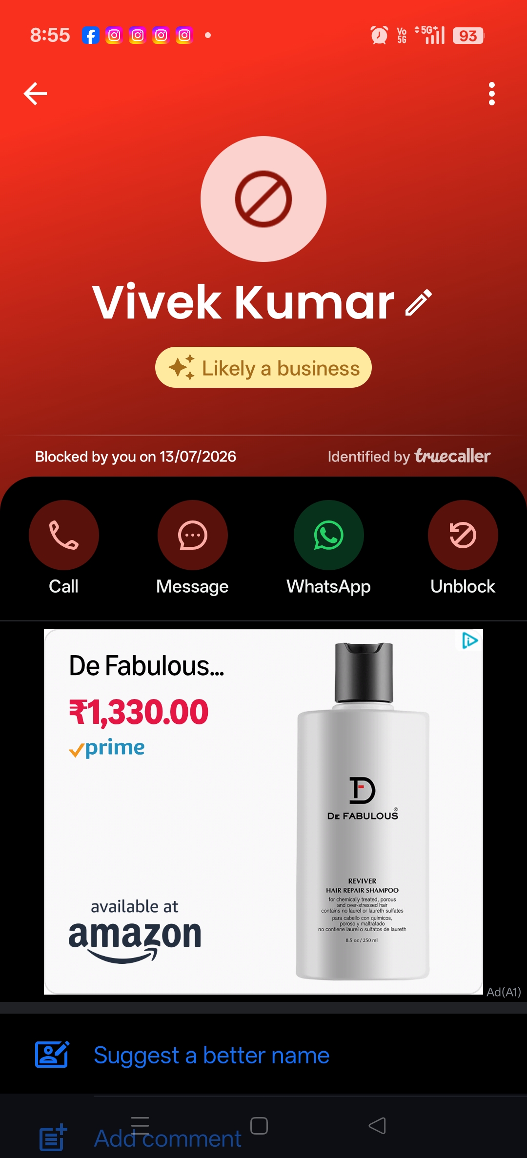 Mahanagar Gas impersonation call with fake APK download request