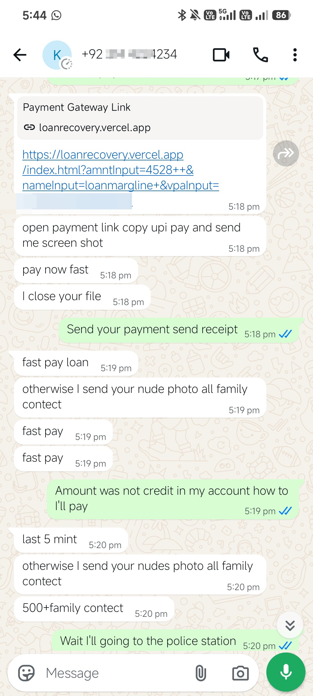 loan murg line don't use this app in any situation 