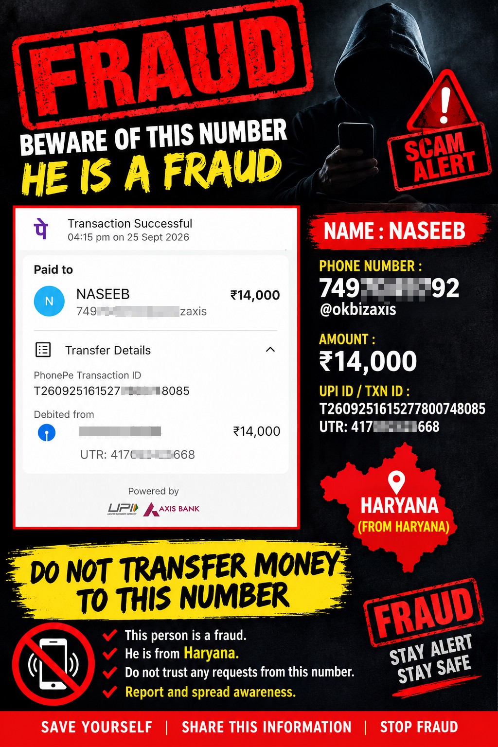 scam b care ful he is from haryana  - image 3