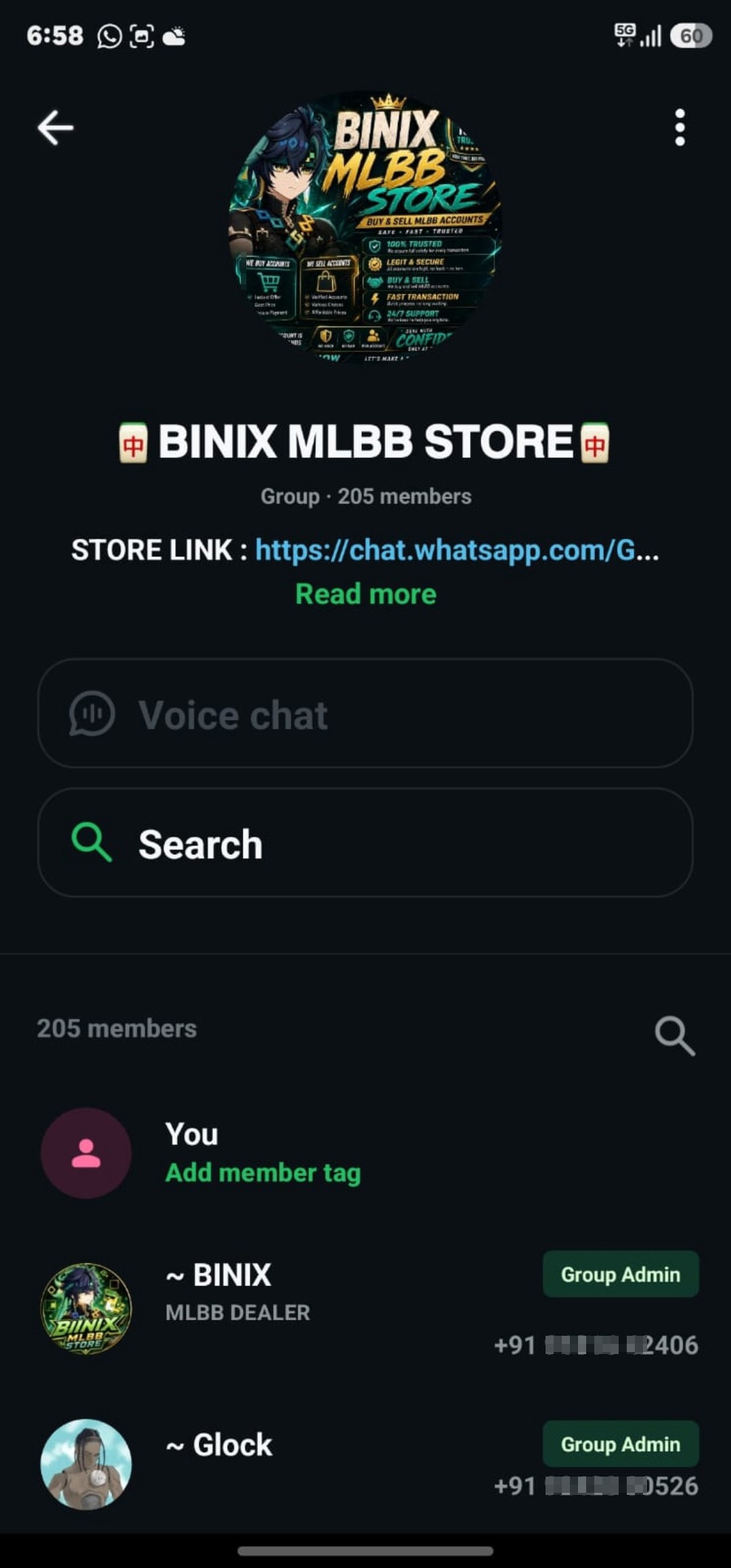 scammer mlbb acc dealer  - image 2