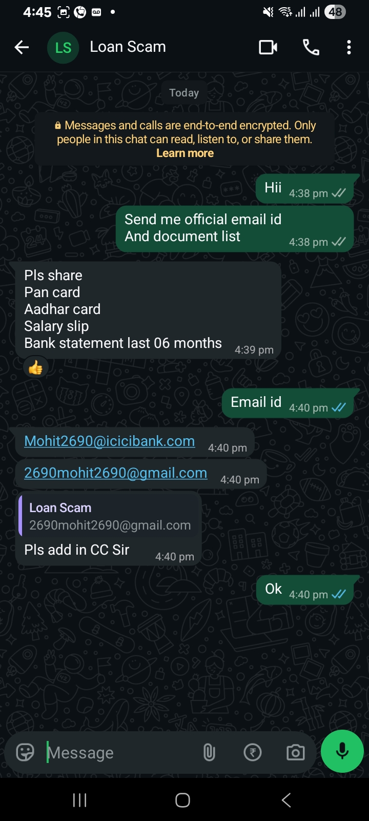 loan scam 
