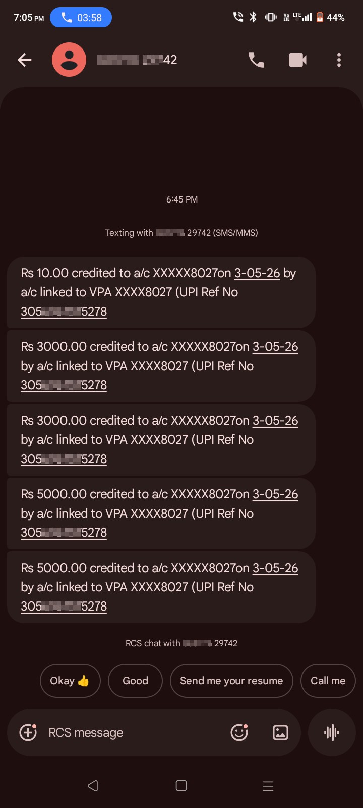 Money was taken from my PhonePe for QR code wage.  - image 4